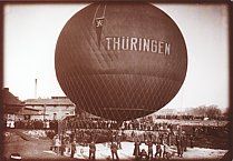 Ballon Thüringen am 28.03.1909