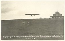 Segelflieger auf dem Simmersberg