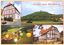 Heldburg Austragungsort der Thüringer Montgolfiaden